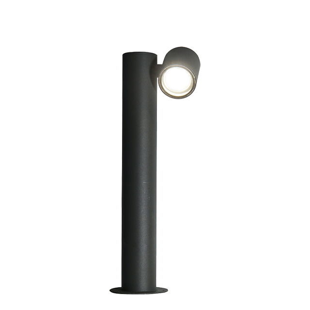 Made in China Modern LED outdoor wall light H130mm GU10 lamp head 35W Black street light IP44