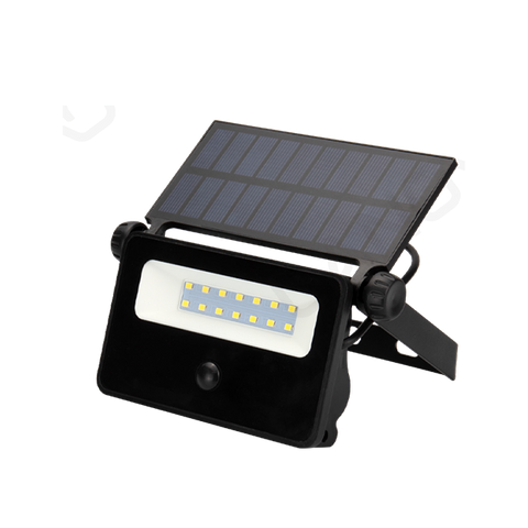 18650 Battery Black Solar Floodlight Charging Time 12-13H 200lm 800lm Solar Lighting IP54