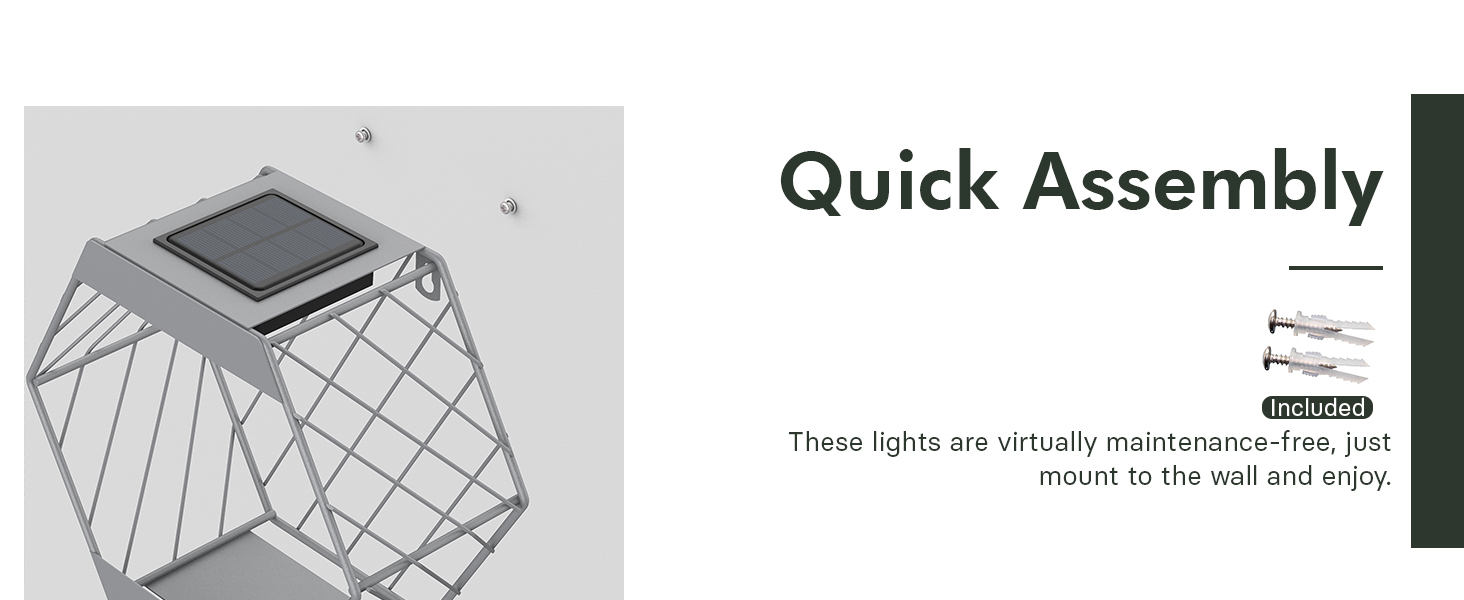 Grand patio Outdoor LED Solar Power Wall Sconce (8)