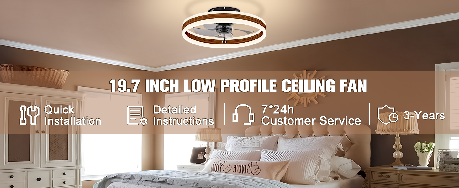 Low Profile Ceiling Fans with Lights (1)