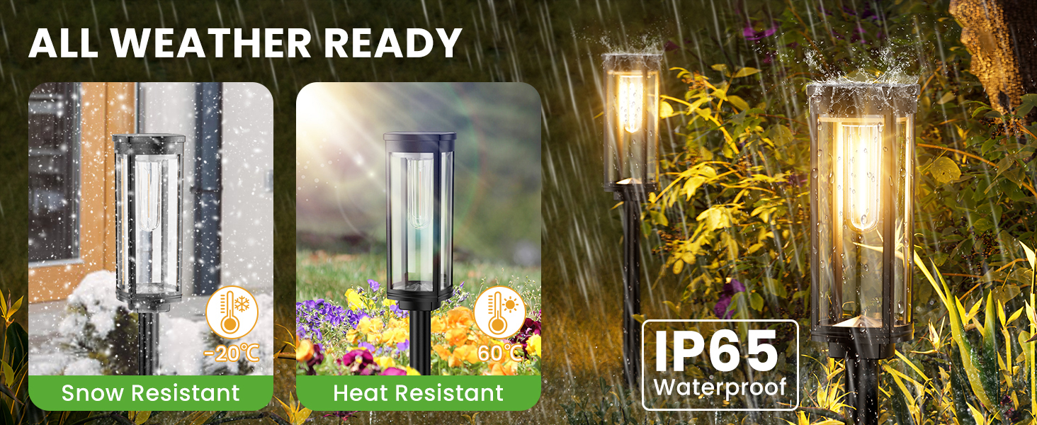 Bright Solar Pathway Lights Outdoor (3)
