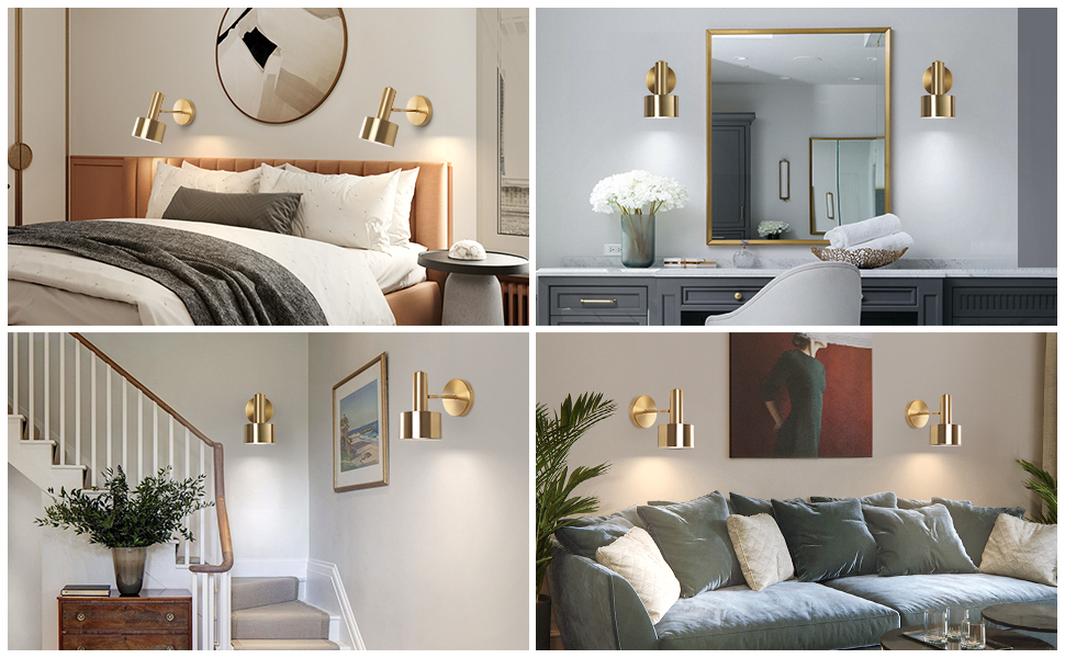 Battery Operated Wall Lights (8)