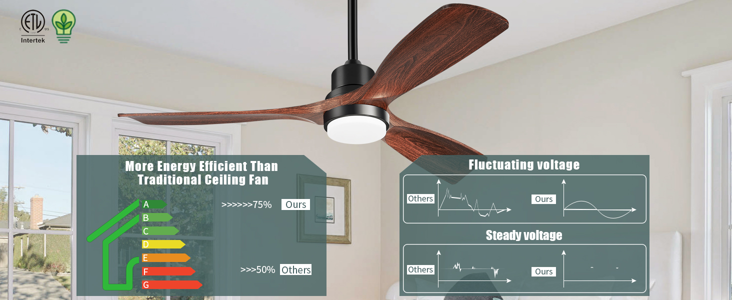 Ceiling Fans with Lights and Remote (12)
