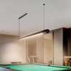 LED Billiard Pool Table Light, Non-Flickering Evenly Distributed Light Source Adjustable Height Bright White 3000K/4000K/6000K for Billiards Room, Snooker Table, Kitchen Island