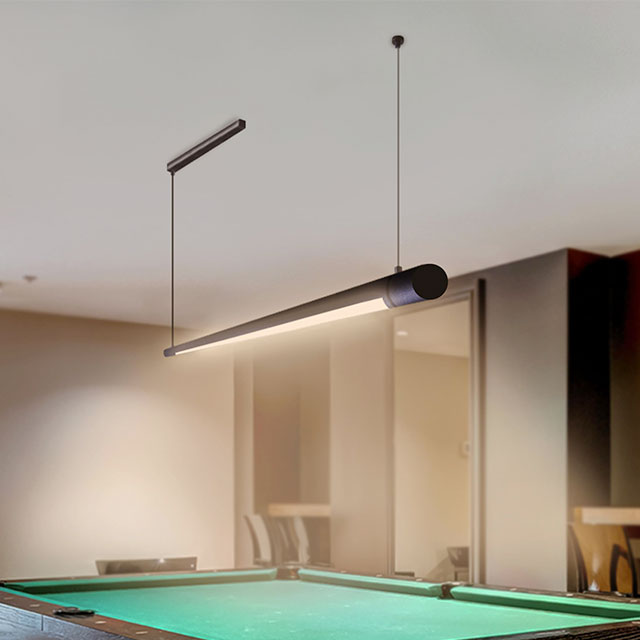 LED Billiard Pool Table Light, Non-Flickering Evenly Distributed Light Source Adjustable Height Bright White 3000K/4000K/6000K for Billiards Room, Snooker Table, Kitchen Island