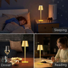 Gold Table Lamps Rechargeable, Cordless Lamp with 26000mAh Battery Operated,Wireless Lamp for Restaurant Home Dinner Dining Kitchen Outdoor Patio,Waterproof & Portable IP44