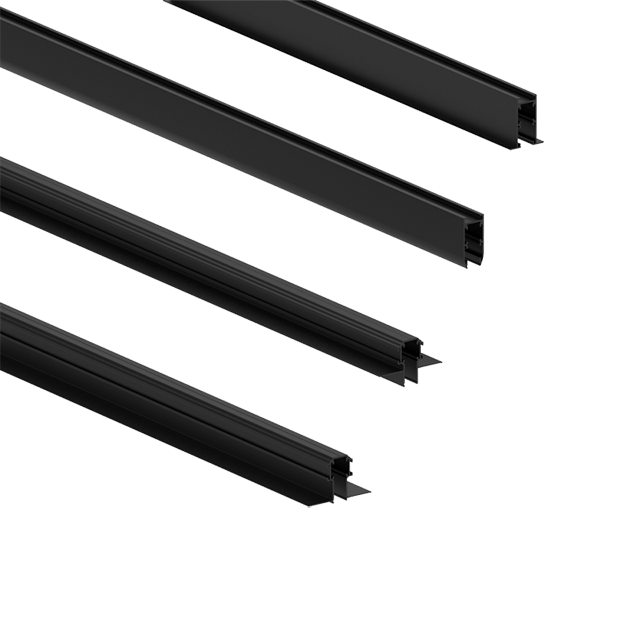SR Multi-Size Multi-Model Selectable Modern Magnetic Track Bar Black/White Selectable
