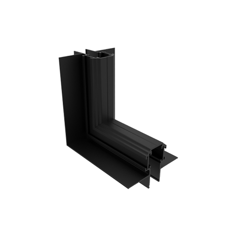 SR Hot sale magnetic track light fitting track bar corner fitting external corner