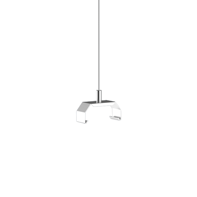 IP20 Indoor Linear Light Mounting Kit Steel Cable Suspension Kit