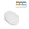 6W 3CCT Recessed LED Panel Light with CCT Switch | &Oslash;120mm