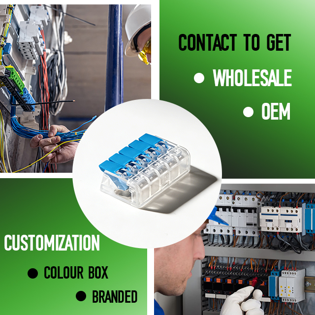 Electrical Terminal Clamp 5 Poles 12 China Wholesale Contact