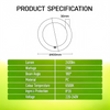 LED Circular Lamp T9 Φ400mm 29W 6500K 2900LM 220-240VAC G10q with CE EMC Not Dimmable