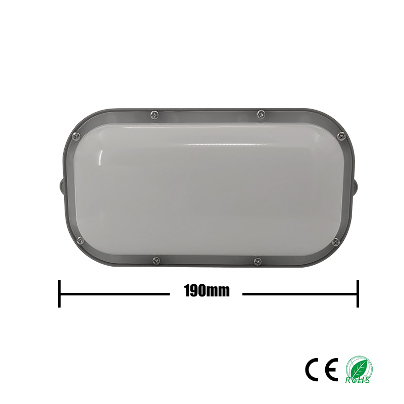 LED Ceiling Bulkhead IP65 IK10 16-20W Cold Stroge Light 120lm/W for Stroge Warehouse