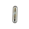 Stainless Steel + Marble LED Oval White Modern Wall Light 4000K