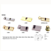 LK001-007 four colours available 70mm single opening brass lock cylinder