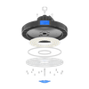 150W Warehouse Industrial Led High Bay Light Lumileds 2835 Waterproof IP65
