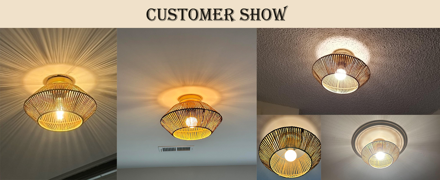 Rattan Ceiling Light (1)