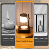 Candle Warmer Lamp with Timer, Dimmable Electric Candle Lamp Warmer Adjustable Height Candle Warmer Lamp, Polyethylene Wax Warmer for Scented Wax 