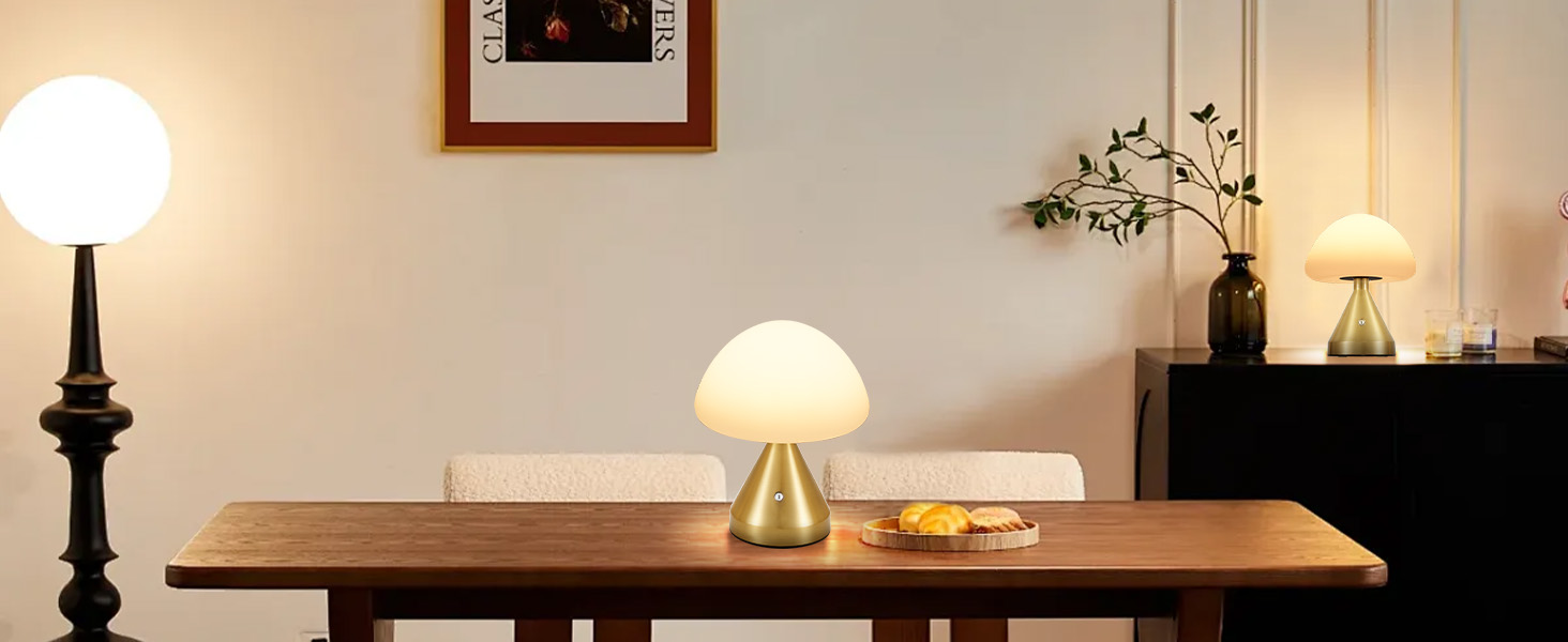 Cordless Small Mushroom Lamp (9)