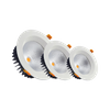 10W 20W 30W Recessed LED downlight 3000K 4000K optional Black and white optional