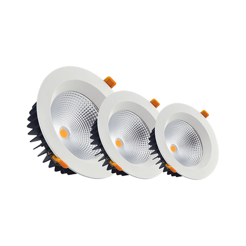 10W 20W 30W Recessed LED downlight 3000K 4000K optional Black and white optional