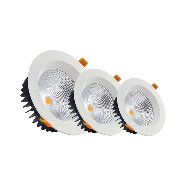 10W 20W 30W Recessed LED downlight 3000K 4000K optional Black and white optional