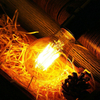 7W 2500K LED Light Bulbs Vintage Exposed Filament Smoke Glass LED with a Medium E27 Base Light Bulb Original Vintage 
