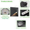 Outdoor Light Fixtures Wall Mount Dusk to Dawn, Porch Lights with 3 Lighting Mode(3000K/4000K/5000K), Waterproof Exterior Outdoor Wall Lights for House Front Door Patio Garage(Black) 