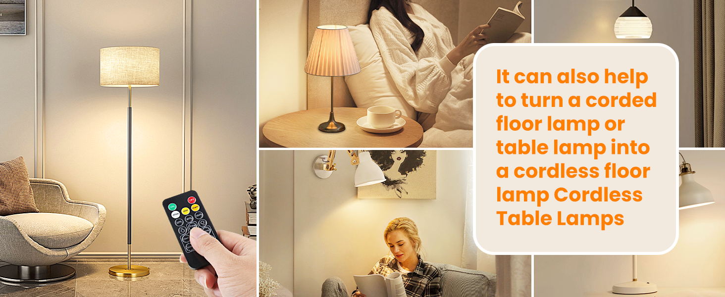 Rechargeable Light Bulbs with Remote Control (7)