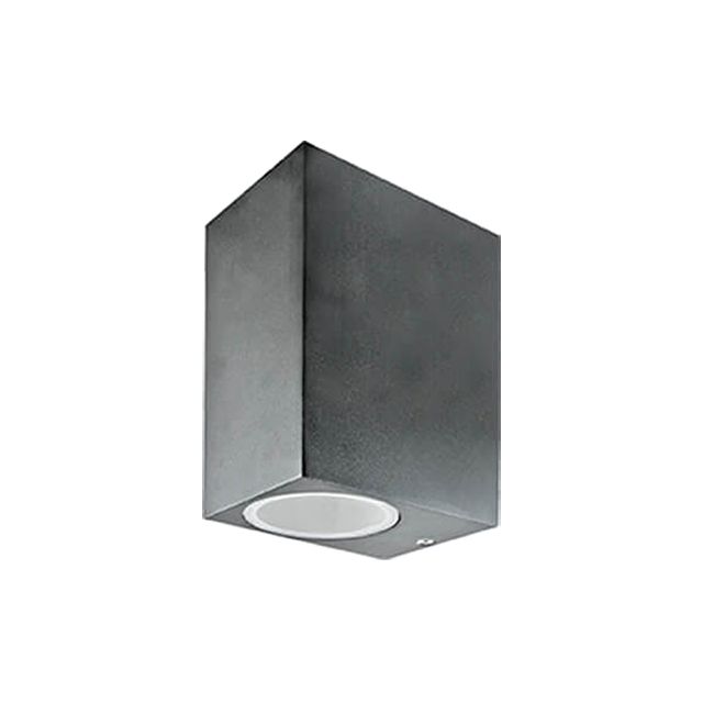 GU10 lamp head Modern outdoor wall light H80mm black street light 35W Made in China