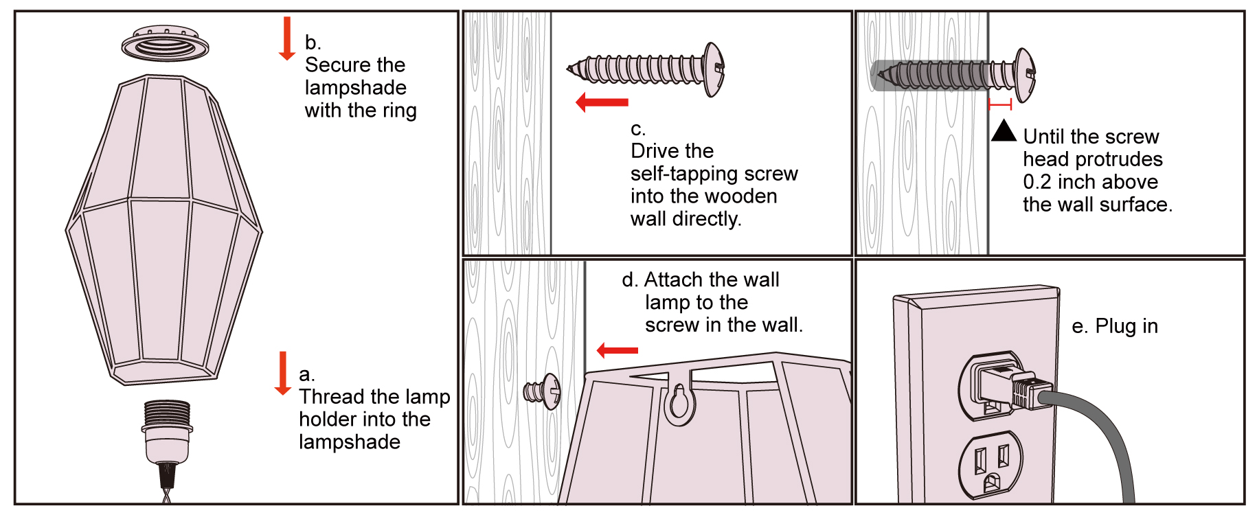 Plug-in Wall Sconce (4)