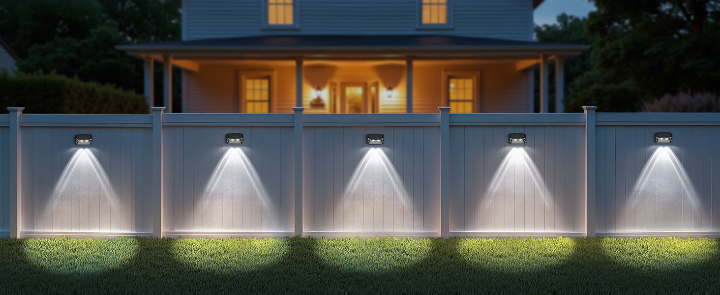 Solar Fence Lights Outdoor (8)