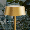 Table Lamps,Battery Operated Table Lamp Cordless Outdoor Touch LED Table Lamp for Restaurant/Living Room/Bedroom 3000K-6000K IP44 Waterproof Battery Capacity 1200mA*2