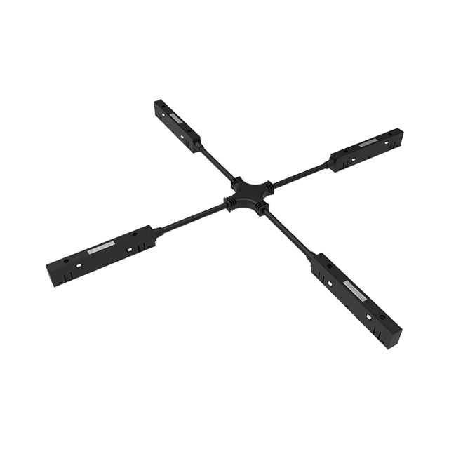 SR Modern Hot Sale Magnetic Track Light Power Connection Module Black and White Available Multi-model and Multi-size Available