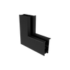 SR Modern magnetic track lighting accessories black and white track bar internal corner