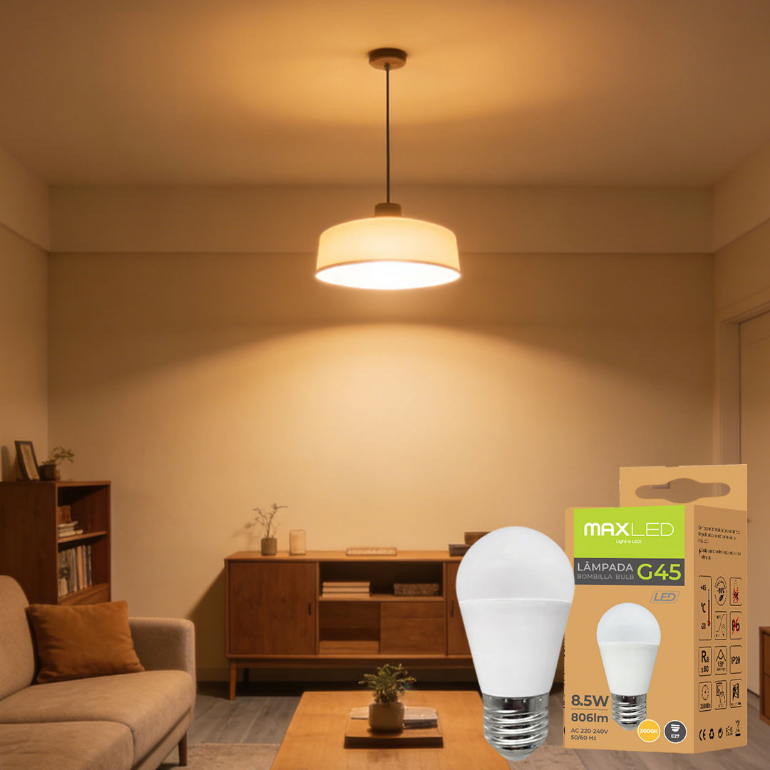 Maxled, Light is Led! G45 E27 LED Lampe: Effizienz und Komfort in einem