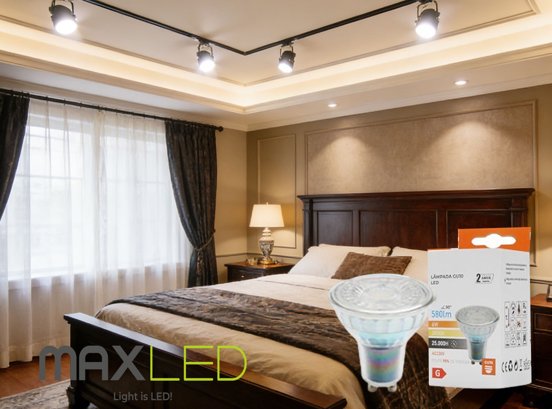 Dimmbare GU10 LED Lampe: Individualisierte Warmlicht-Atmosphäre