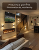 LED Night Light,Night Lights Plug into Wall ,Adjustable Brightness,Dusk to Dawn Sensor,3000K Soft White,Decorative Night Light for Home Bedroom Bathroom Hallway Living Room