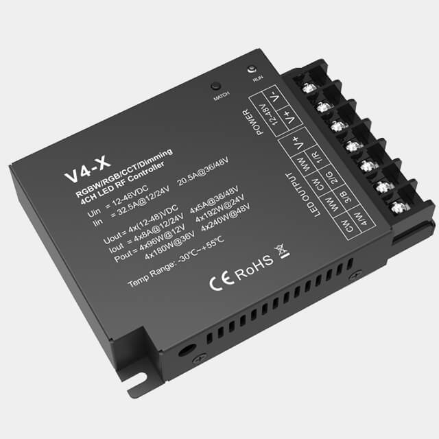 4Path*8A 12-48VDC Constant Voltage Controller