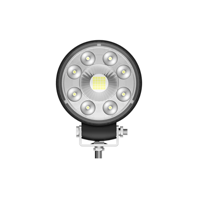 99W LED Black Round Work Truck Light 6000K IP67 11*5.5*12.8CM