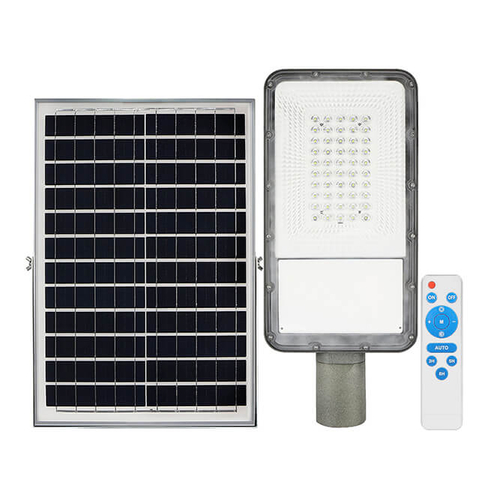 100W 2700/6500K Aluminum Made In China Lamp High Lumen Outdoor Led Solar Street Light Roadside