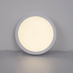 400*400 Surface Mount Panel Light 36W Round With White Trim Slim Recessed Led Panel Pot Lights Downlight Interior China Wholesale