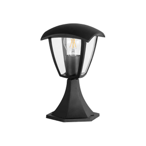 Black Aluminum Housing Medium Size IP44 LED Garden Light