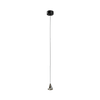 6W LED Aluminium Retro Pendant Light Bright Black White Gold Silver 4 Colours 3000K