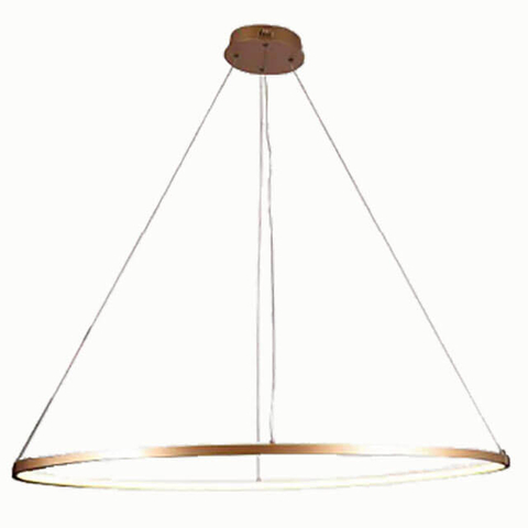 D600MM 24W 4000K Golden Chandelier Led For Living Room Bedroom Made In China