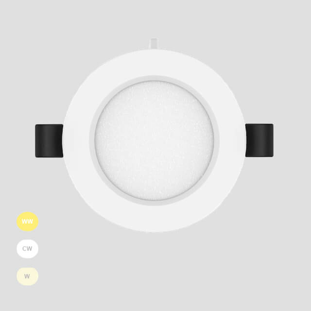 24W Ip20 Round Recessed LED Recessed Downlight Ultra-thin LED Panel Light