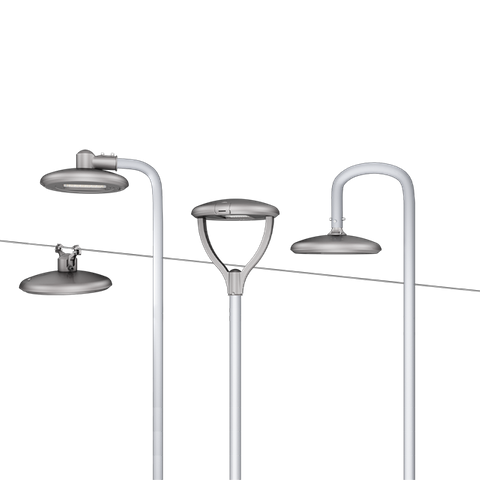 495*495*170MM New Led Street Light With Various Mounting Options 4CCT Available