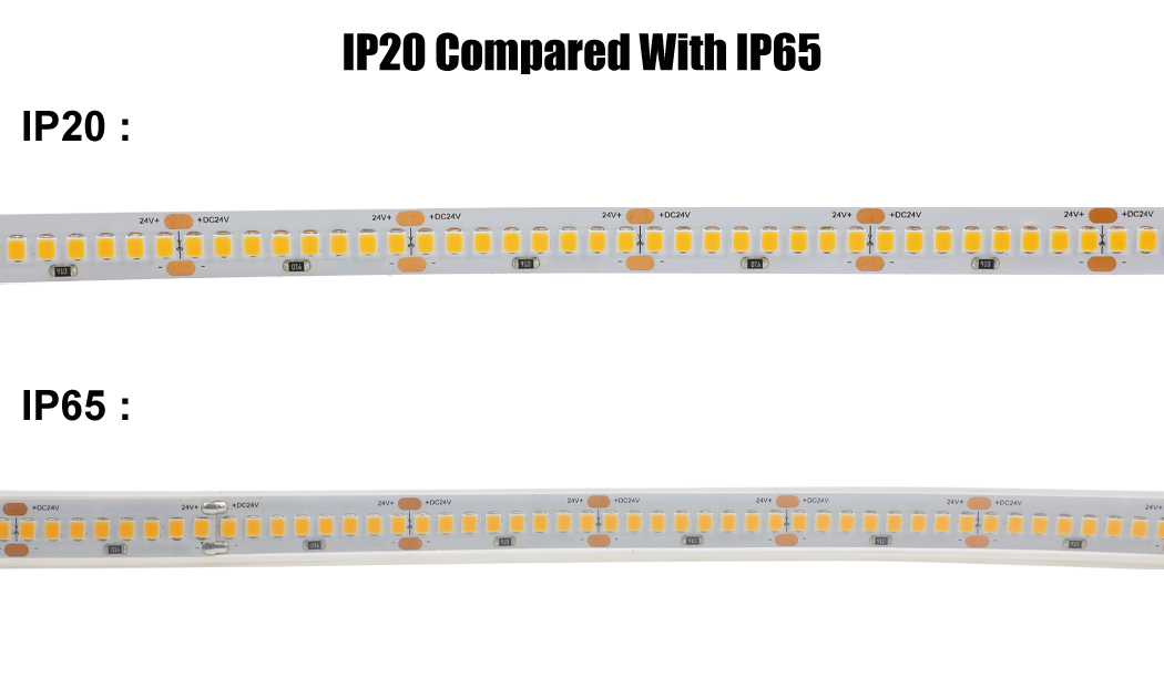 2. 2700K 4000K can choose China-made LED modern lamp strip IP20 IP65 can choose wholesale outdoor waterproof lamp strip CRI90.