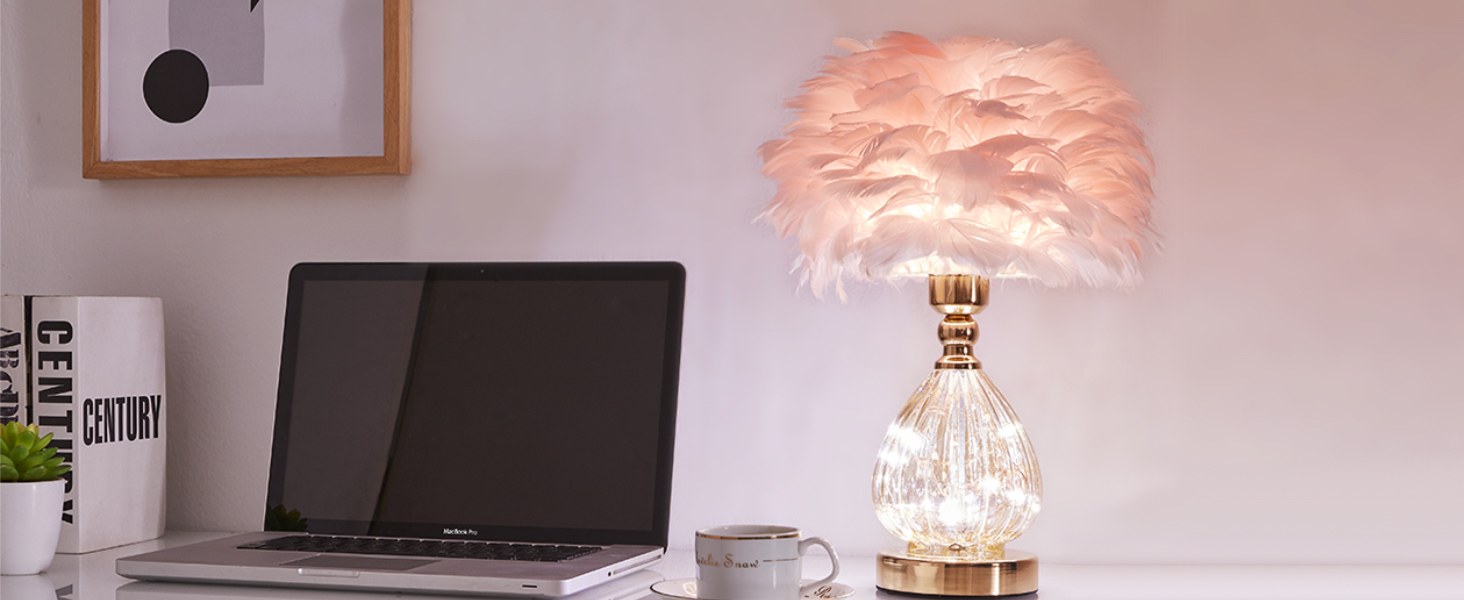 Feather Table Lamp (3)
