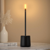 Rechargeable Table Lamp LED Cordless Desk Lamp 2400mAh Battery Operated Cool lamp with 3 Color stepless dimmable Touch Control